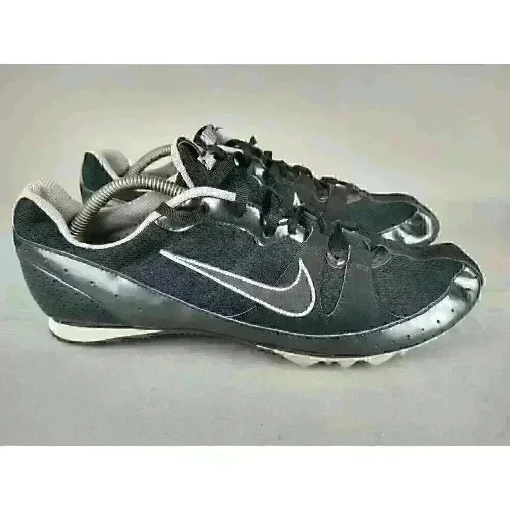 Men's Nike Zoom Rival‎ MD Track & Field Running Spike Shoes Black,carry Bag